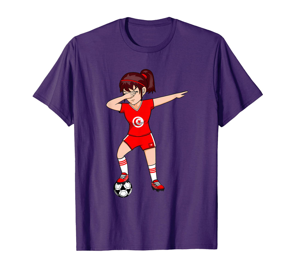 Dabbing Soccer Tunisia Jersey T-Shirt - Casual Everyday Wear for Adults - T-Shirt, Sweatshirt, Hoodie