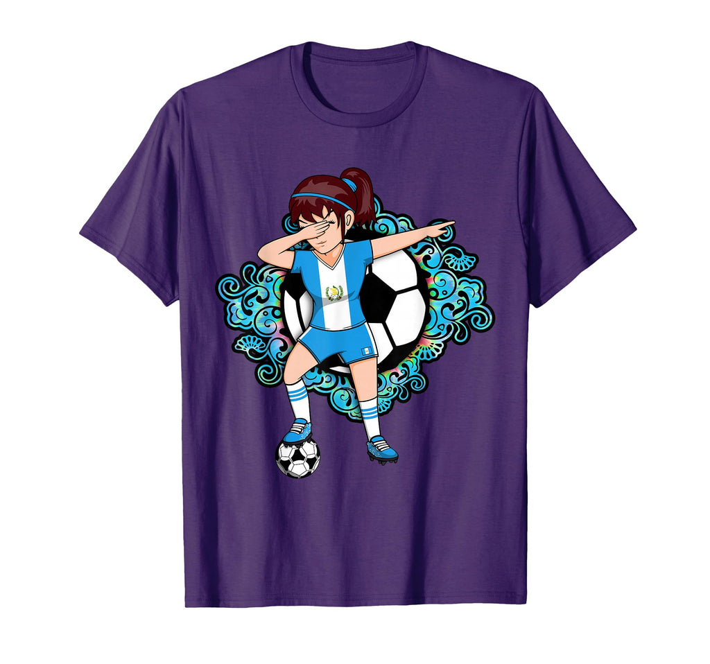 Dabbing Soccer Guatemala Jersey T-Shirt - Streetwear Style for Adults - T-Shirt, Sweatshirt, Hoodie