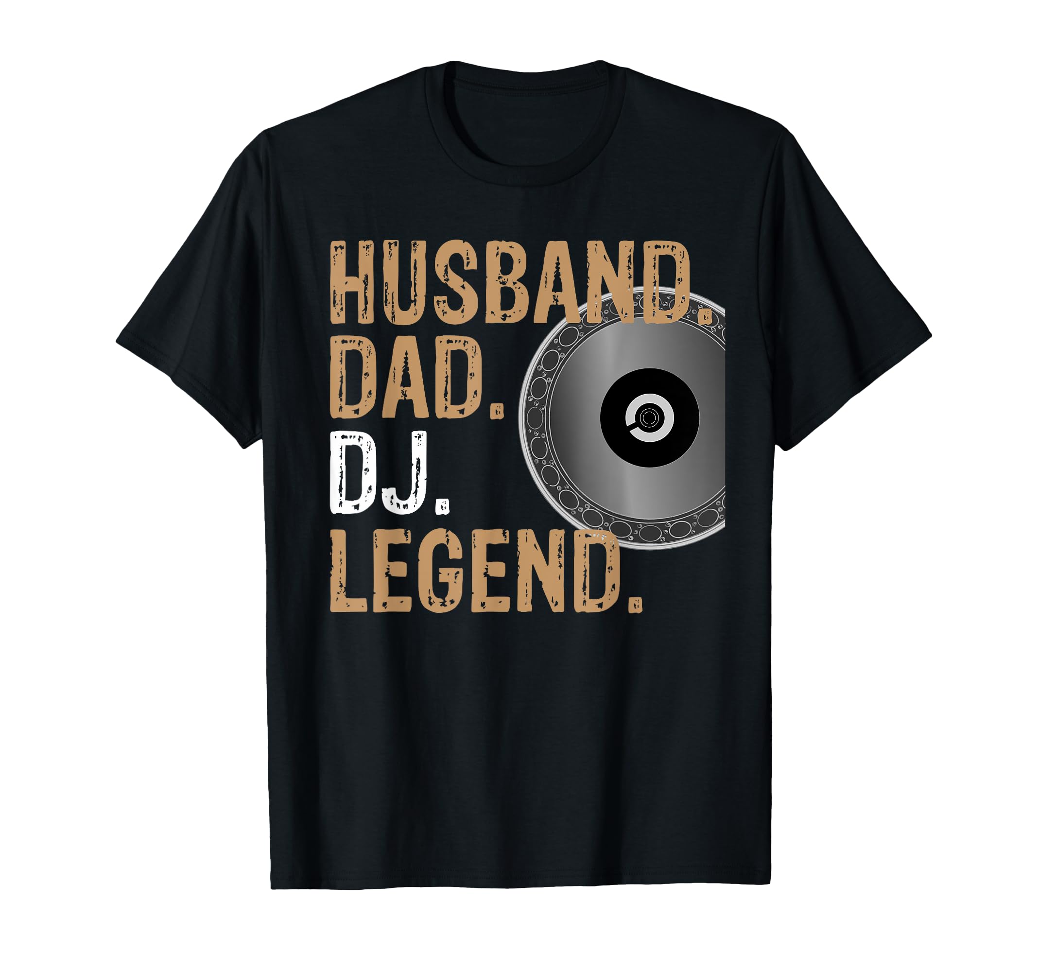Husband Dad Dj Legend Dj T-Shirt - Minimalist Print for Adults - T-Shirt, Sweatshirt, Hoodie