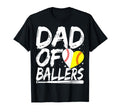 Dad Ballers Funny Baseball Lover Dad T-Shirt - Trendy Graphic Unisex - T-Shirt, Sweatshirt, Hoodie