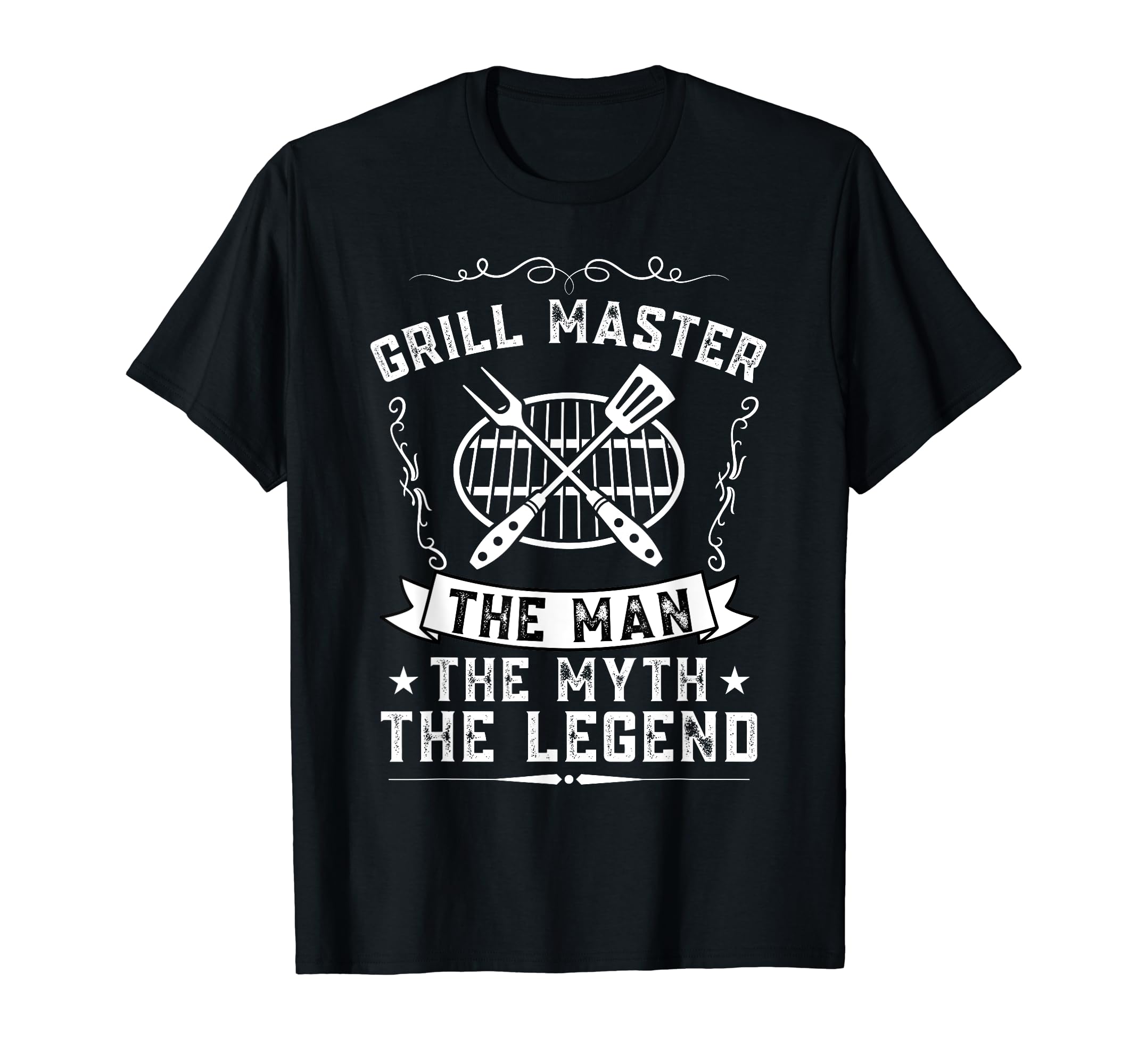 Grill Master Myth Legend Bbq Pitmaster T-Shirt - Trendy Graphic for Adults - T-Shirt, Sweatshirt, Hoodie