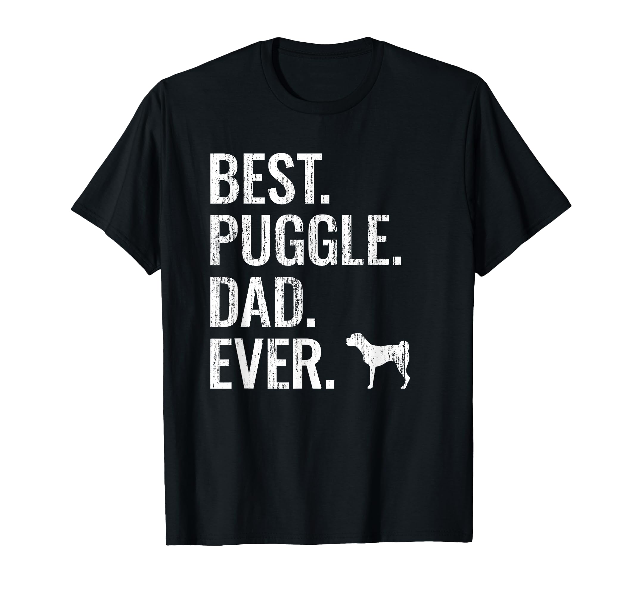 Best Puggle Dad Ever Dog Owner Puggle T-Shirt - Novelty Apparel for Adults - T-Shirt, Sweatshirt, Hoodie