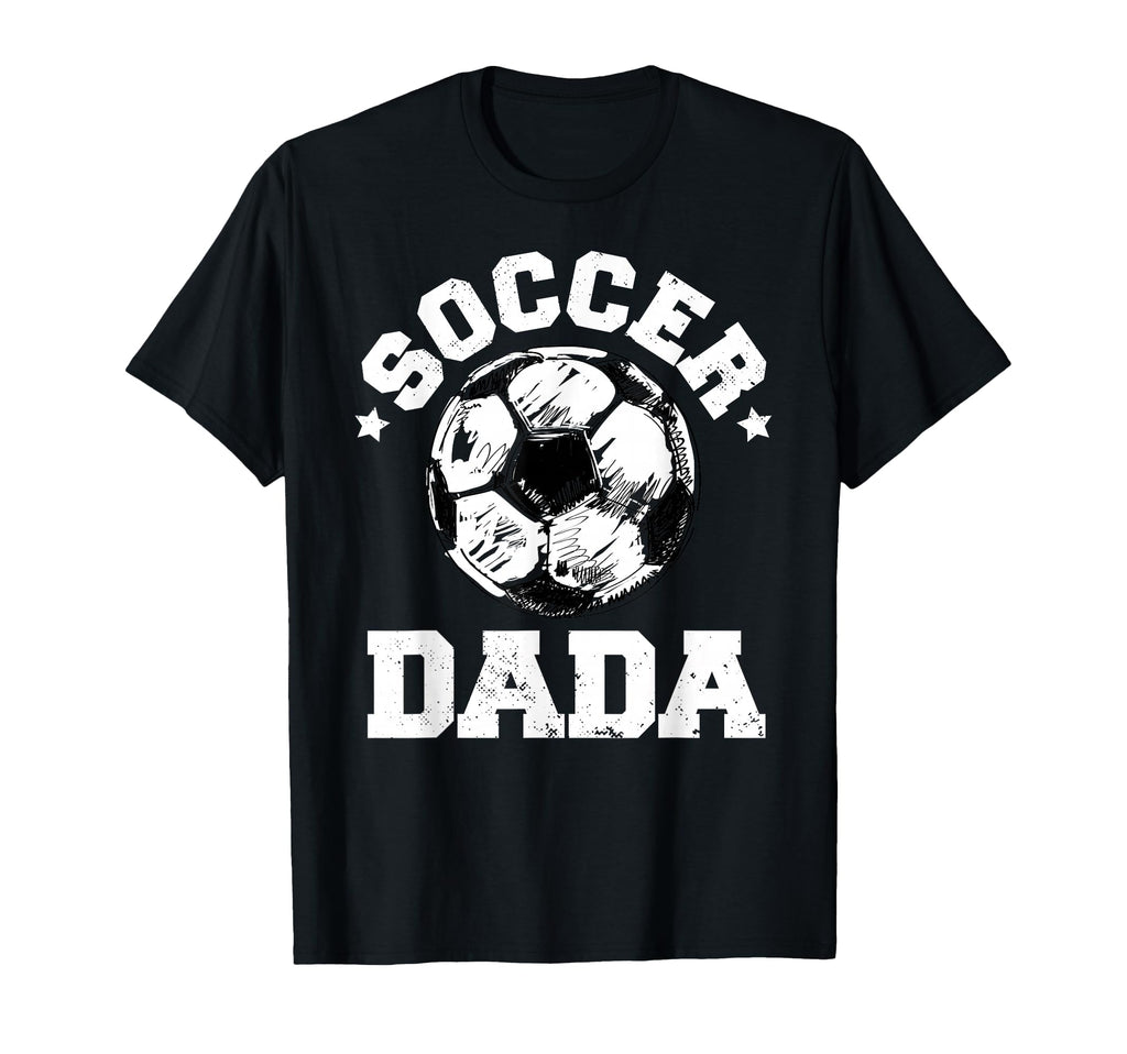 Soccer Dada Soccer Ball Distressed T-Shirt - Custom Art Print Men Women - T-Shirt, Sweatshirt, Hoodie