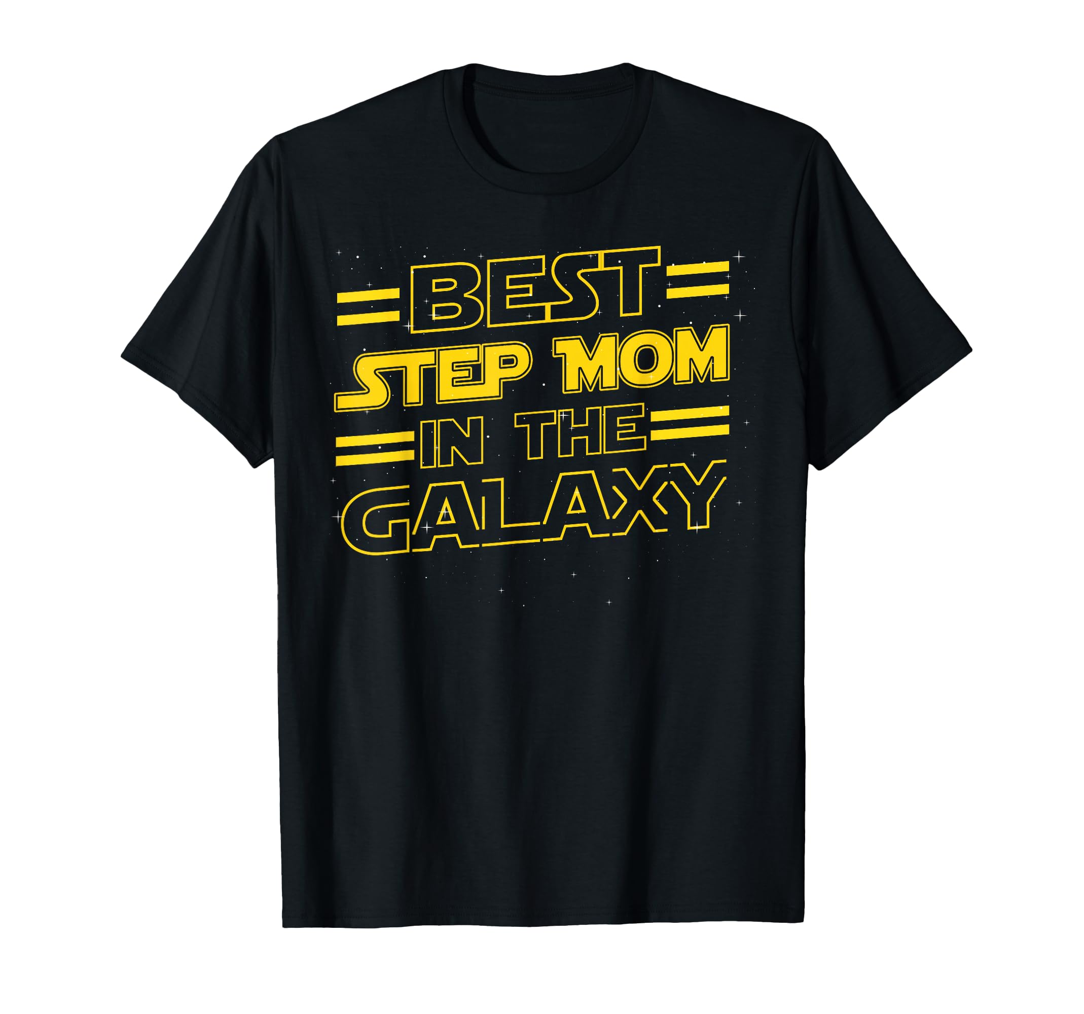 Best Step Mom Galaxy Funny Mothers T-Shirt - Minimalist Print Men Women - T-Shirt, Sweatshirt, Hoodie