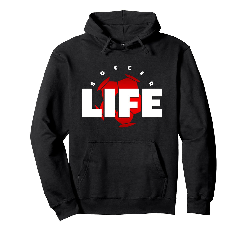 Soccer Soccer Players Or Fans Hoodie - Streetwear Style for Adults - T-Shirt, Sweatshirt, Hoodie