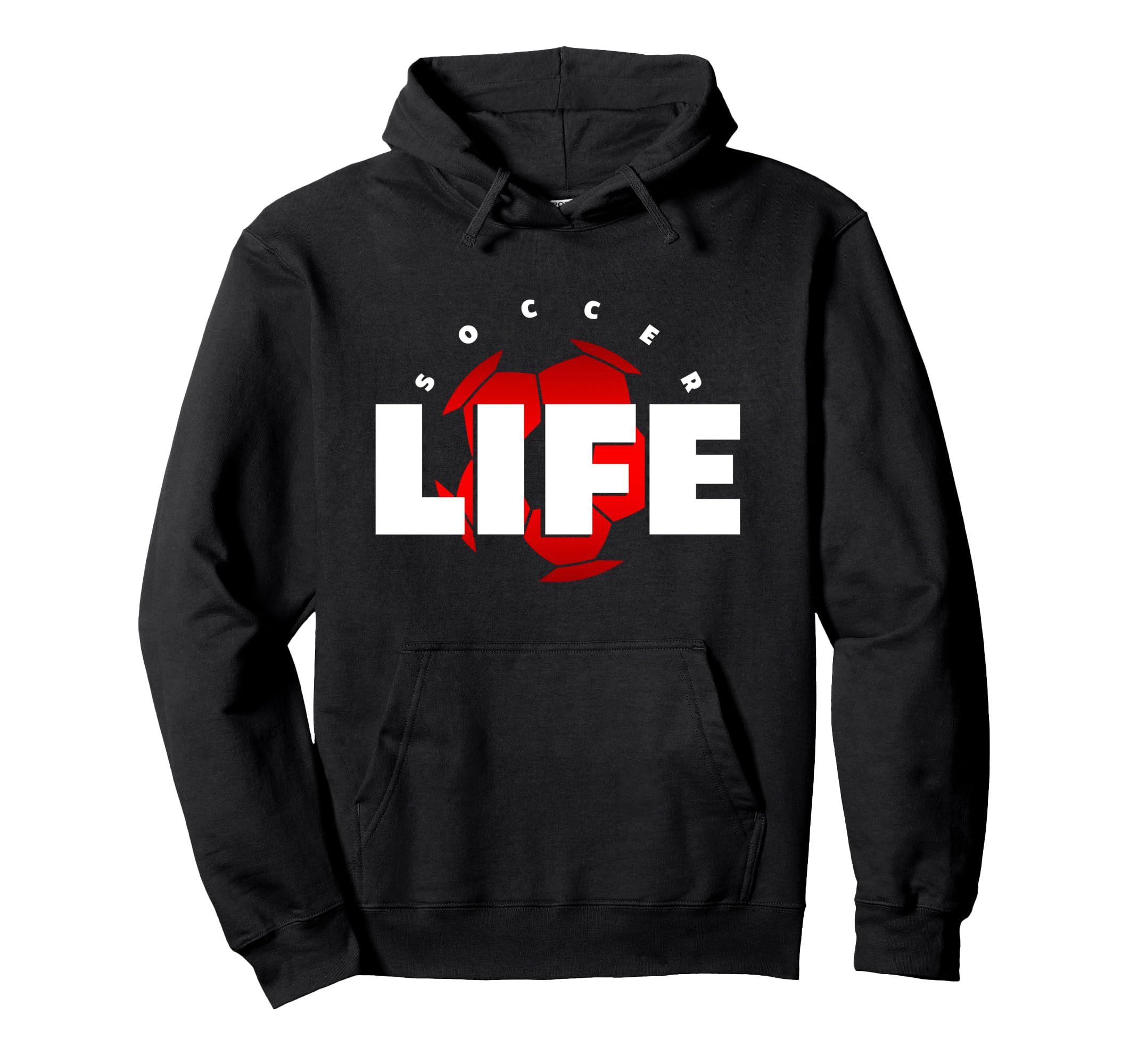 Soccer Soccer Players Or Fans Hoodie - Streetwear Style for Adults - T-Shirt, Sweatshirt, Hoodie