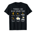 Things I Do My Spare Time Soccer Player T-Shirt - Trendy Graphic for Adults - T-Shirt, Sweatshirt, Hoodie