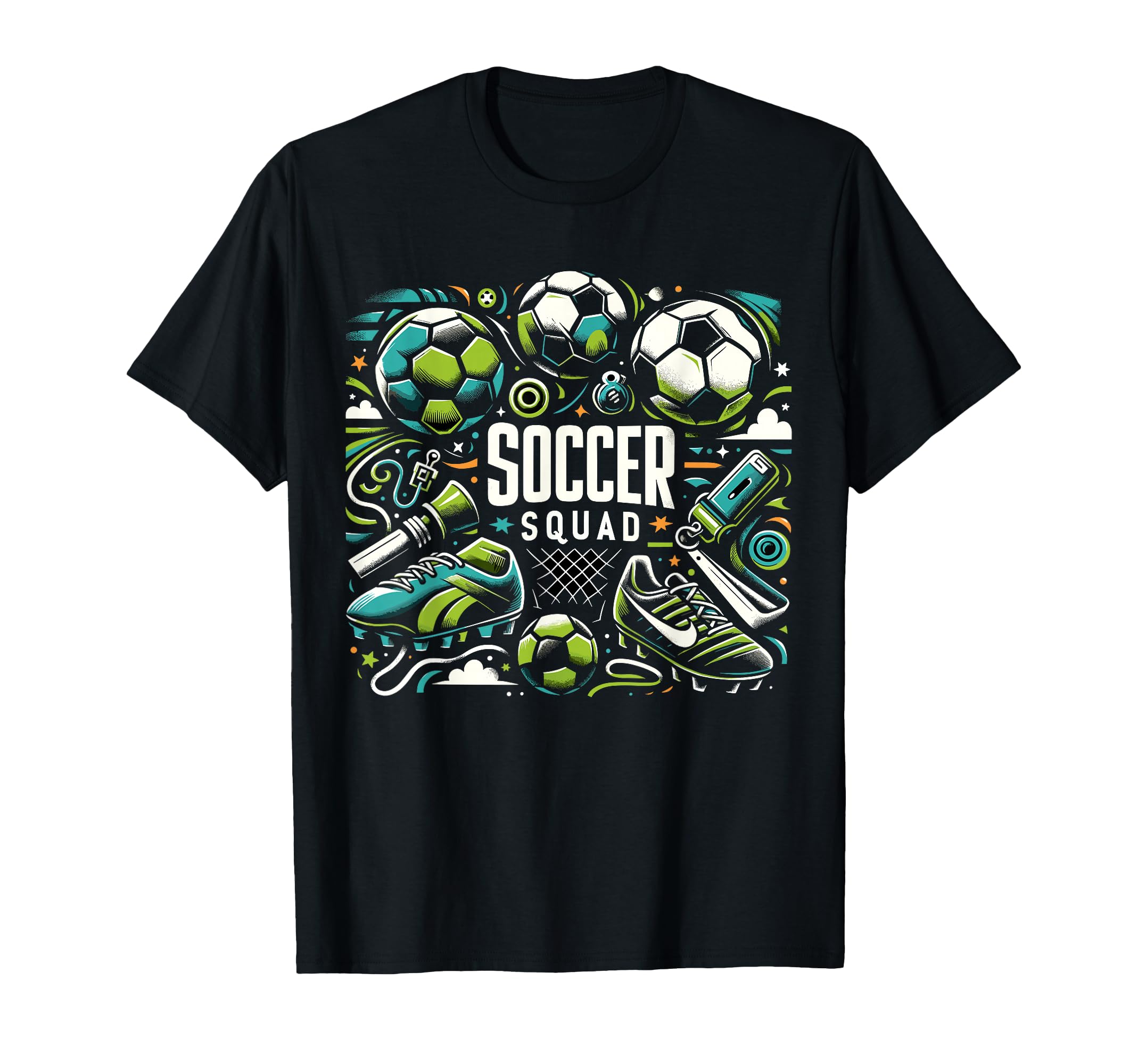 Soccer Squad Soccer Soccer Players T-Shirt - Fun Novelty Design Men Women - T-Shirt, Sweatshirt, Hoodie