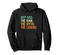 Xrp Dad Crypto Myth Legend Hoodie - Casual Everyday Wear Unisex - T-Shirt, Sweatshirt, Hoodie