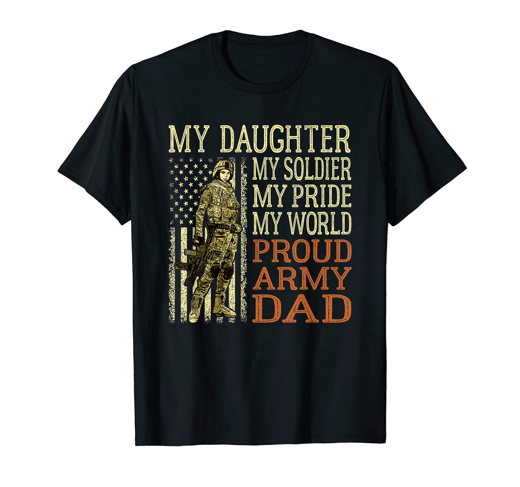 Mens My Daughter My Soldier Hero T-Shirt - Streetwear Style Men Women - T-Shirt, Sweatshirt, Hoodie