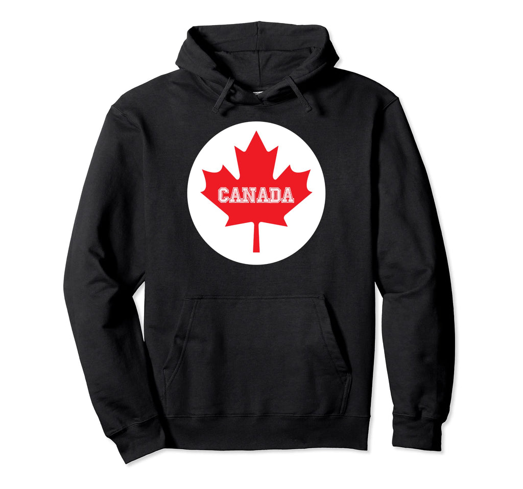 Canada Maple Leaf Football Soccer Hoodie - Aesthetic Graphic Men Women - T-Shirt, Sweatshirt, Hoodie