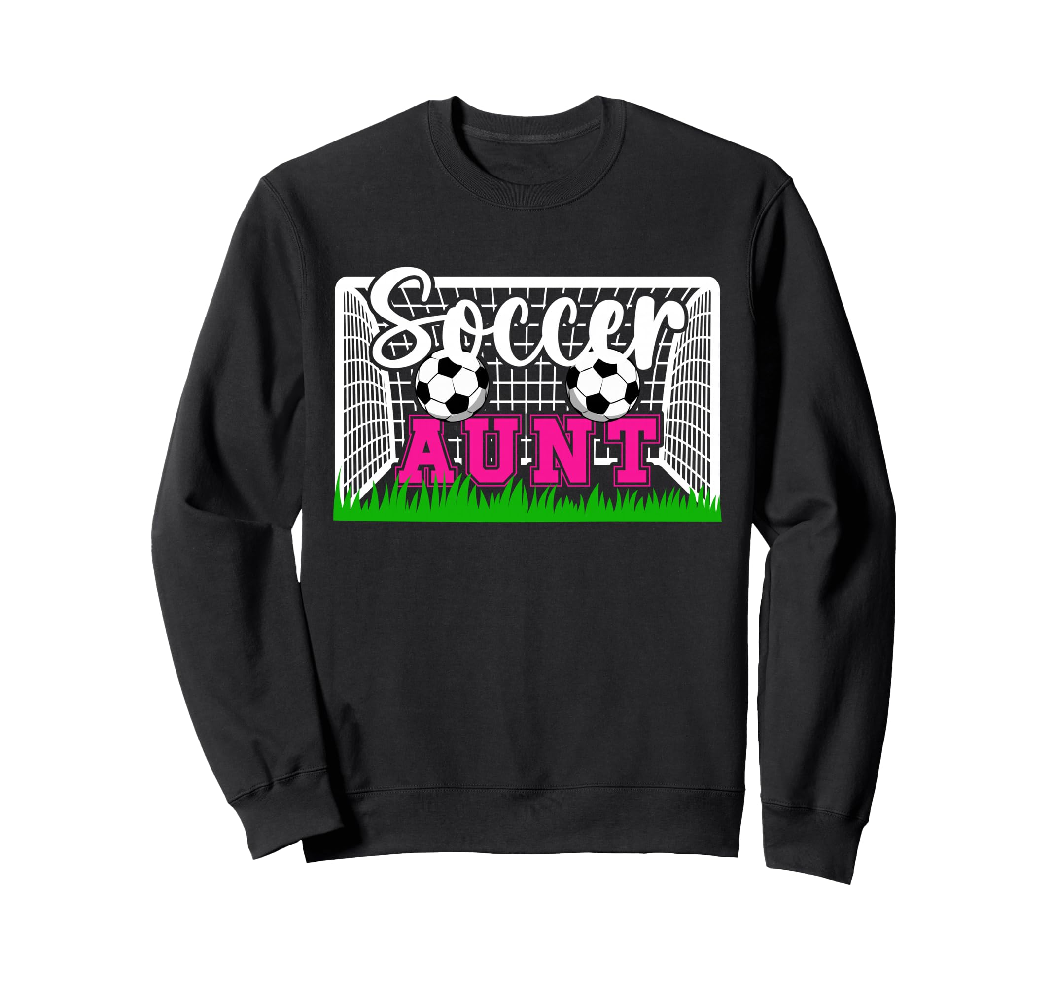 Soccer Aunt Soccer Player Aunt Sweatshirt - Novelty Apparel for Adults - T-Shirt, Sweatshirt, Hoodie