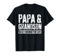 Papa And Grandson Best Friends Life T-Shirt - Custom Art Print Unisex - T-Shirt, Sweatshirt, Hoodie