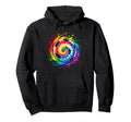 Soccer Ball Tie Dye Fan Hoodie - Novelty Apparel Unisex - T-Shirt, Sweatshirt, Hoodie