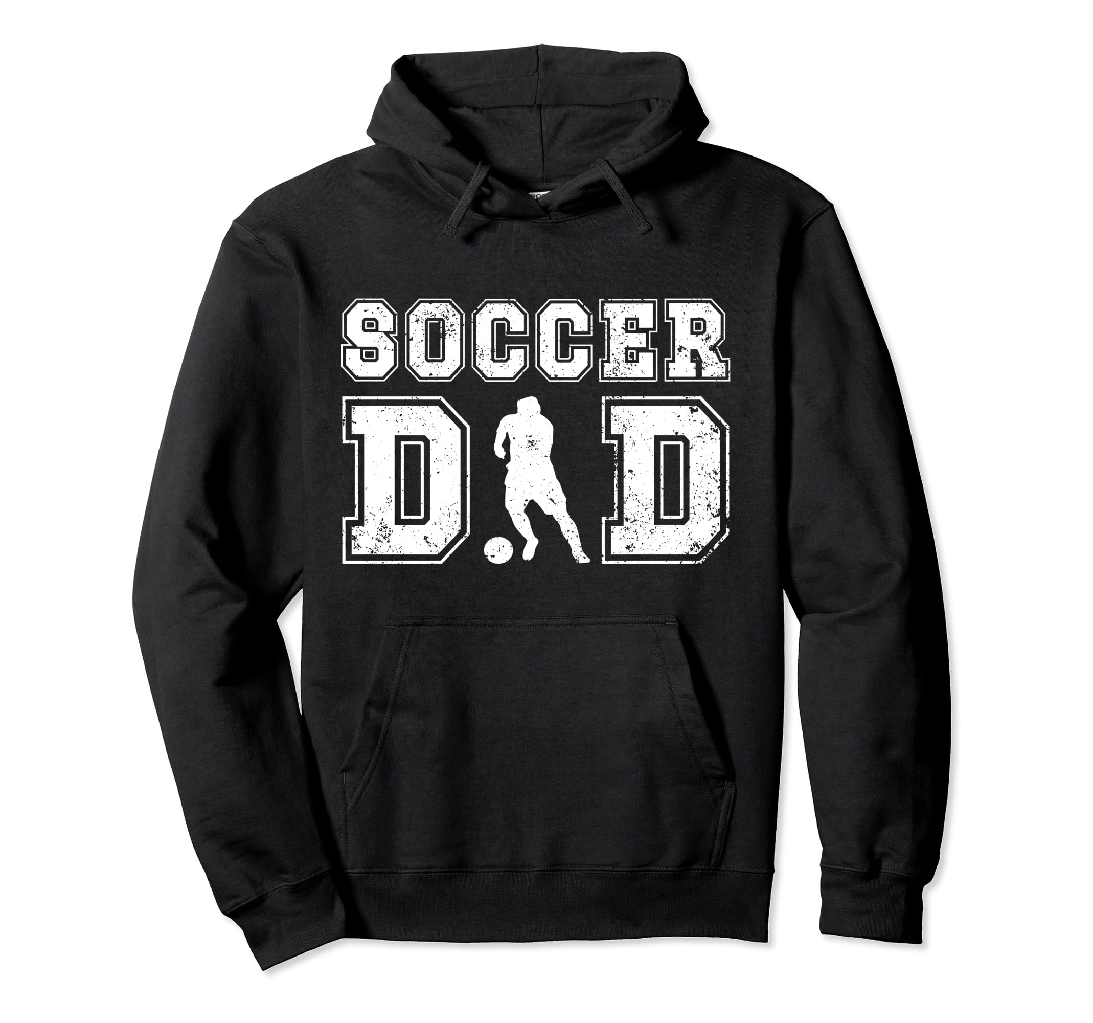 Soccer Dad Soccer Player Dad Proud Hoodie - Minimalist Print for Adults - T-Shirt, Sweatshirt, Hoodie
