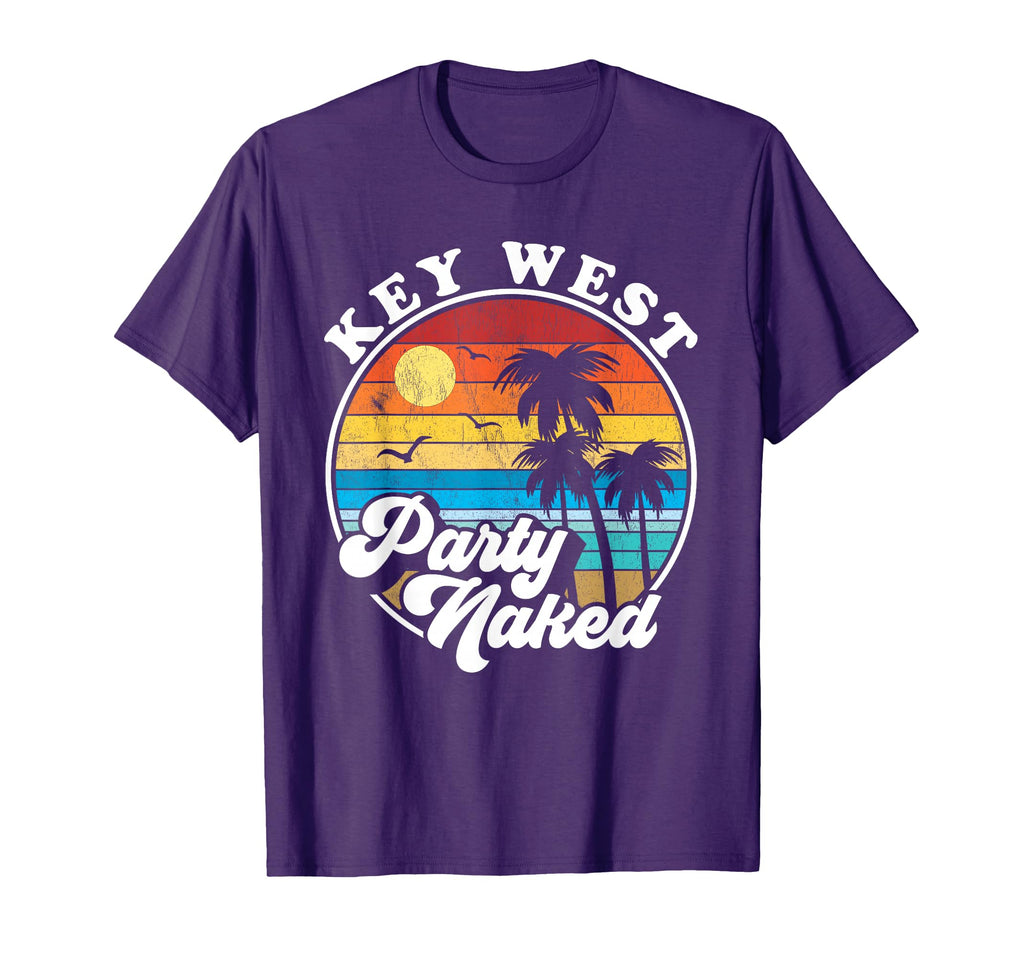 Key West Fantasy Party Naked T-Shirt - Aesthetic Graphic Unisex - T-Shirt, Sweatshirt, Hoodie
