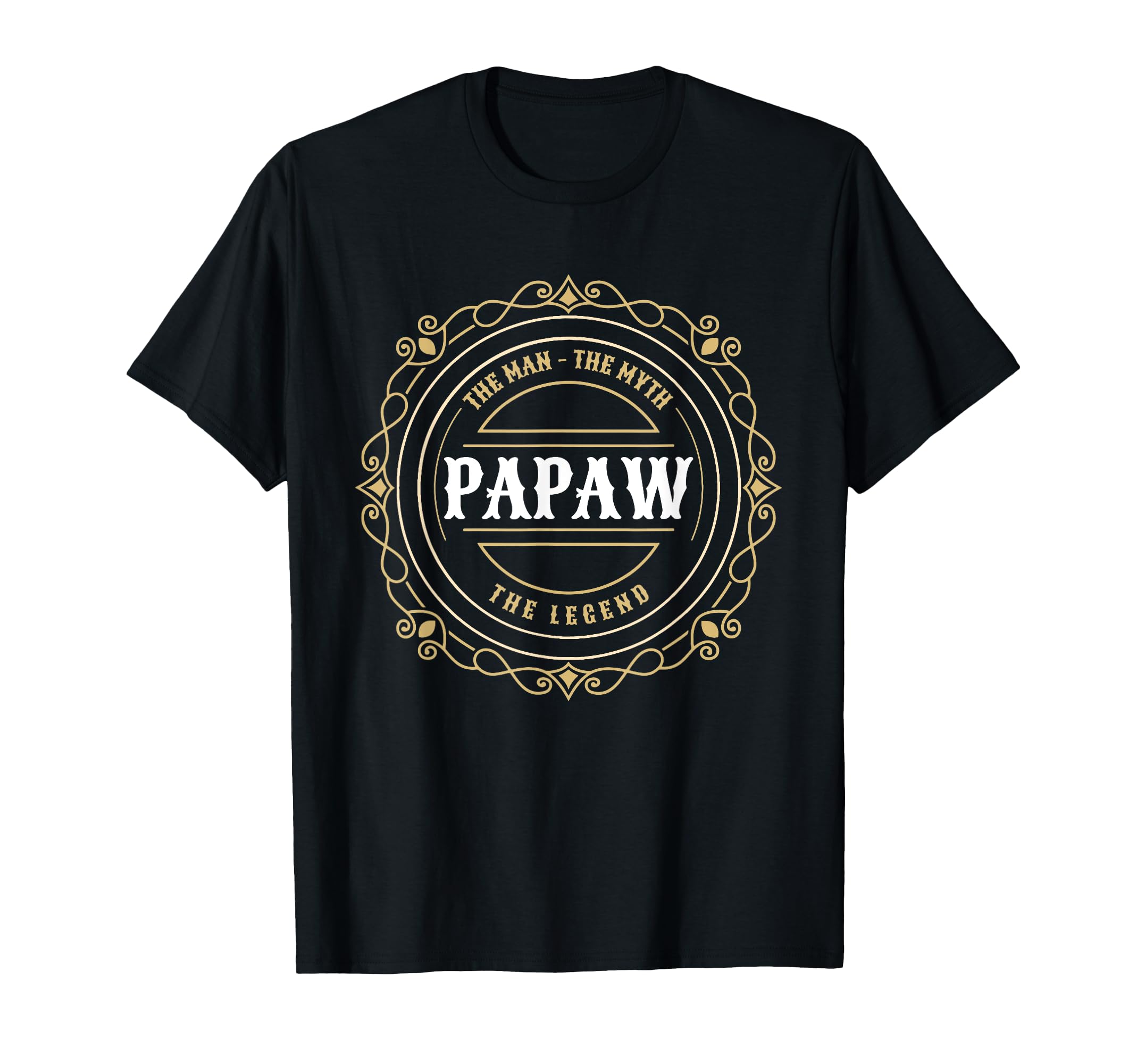 Papaw Myth Legend Dad Grandpa T-Shirt - Custom Art Print Unisex - T-Shirt, Sweatshirt, Hoodie