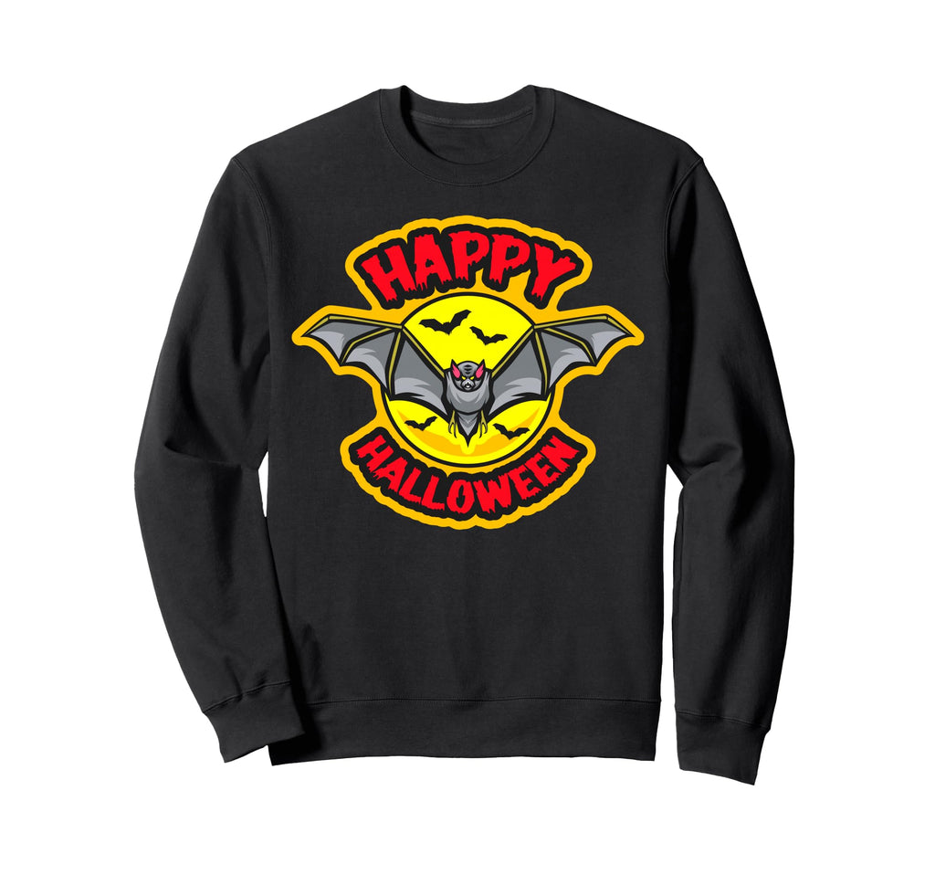 Funny Bat Halloween Vampire Bat Mom Sweatshirt - Novelty Apparel Men Women - T-Shirt, Sweatshirt, Hoodie