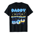 Daddy Bday Blue Dog Theme Party T-Shirt - Custom Art Print for Adults - T-Shirt, Sweatshirt, Hoodie