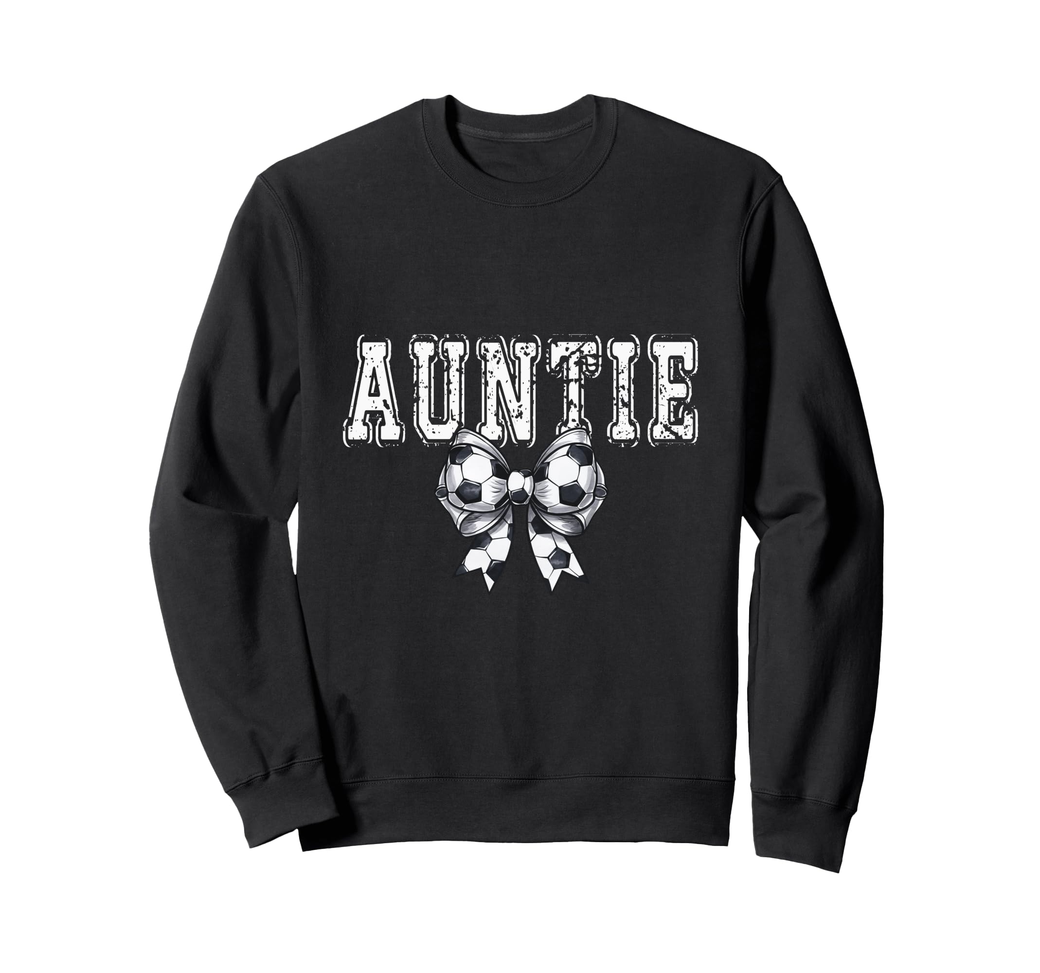 Coquette Soccer Auntie Spirit Sweatshirt - Fun Novelty Design Men Women - T-Shirt, Sweatshirt, Hoodie