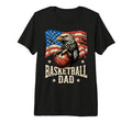 Mens Basketball American Flag T-Shirt - Casual Everyday Wear Unisex - T-Shirt, Sweatshirt, Hoodie