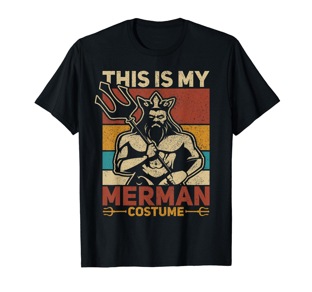 Merdaddy Mermaid Dad Fathers Day Party T-Shirt - Graphic Print for Adults - T-Shirt, Sweatshirt, Hoodie