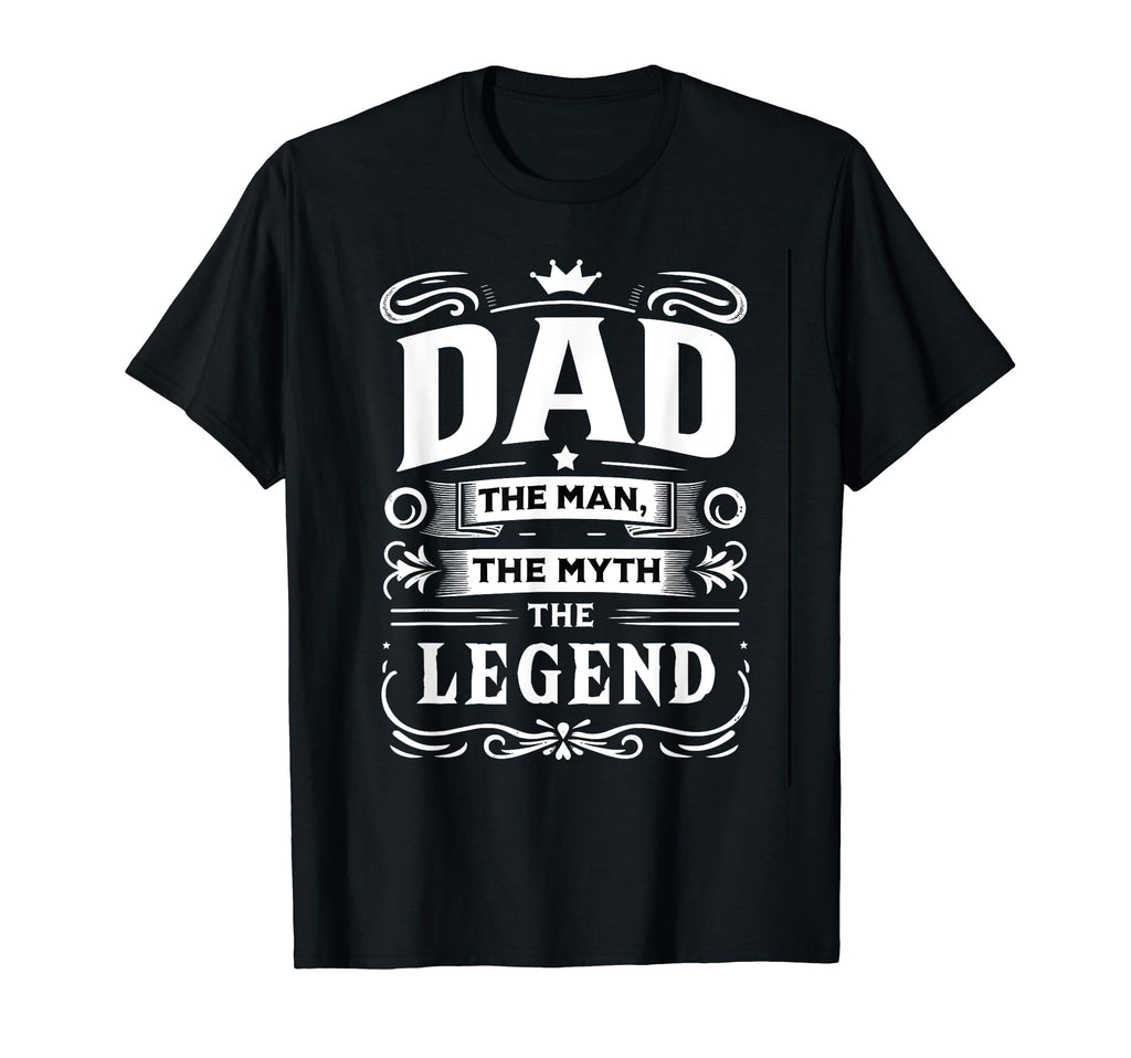 Best Dad Fathers Day Dad Myth Legend T-Shirt - Trendy Graphic for Adults - T-Shirt, Sweatshirt, Hoodie