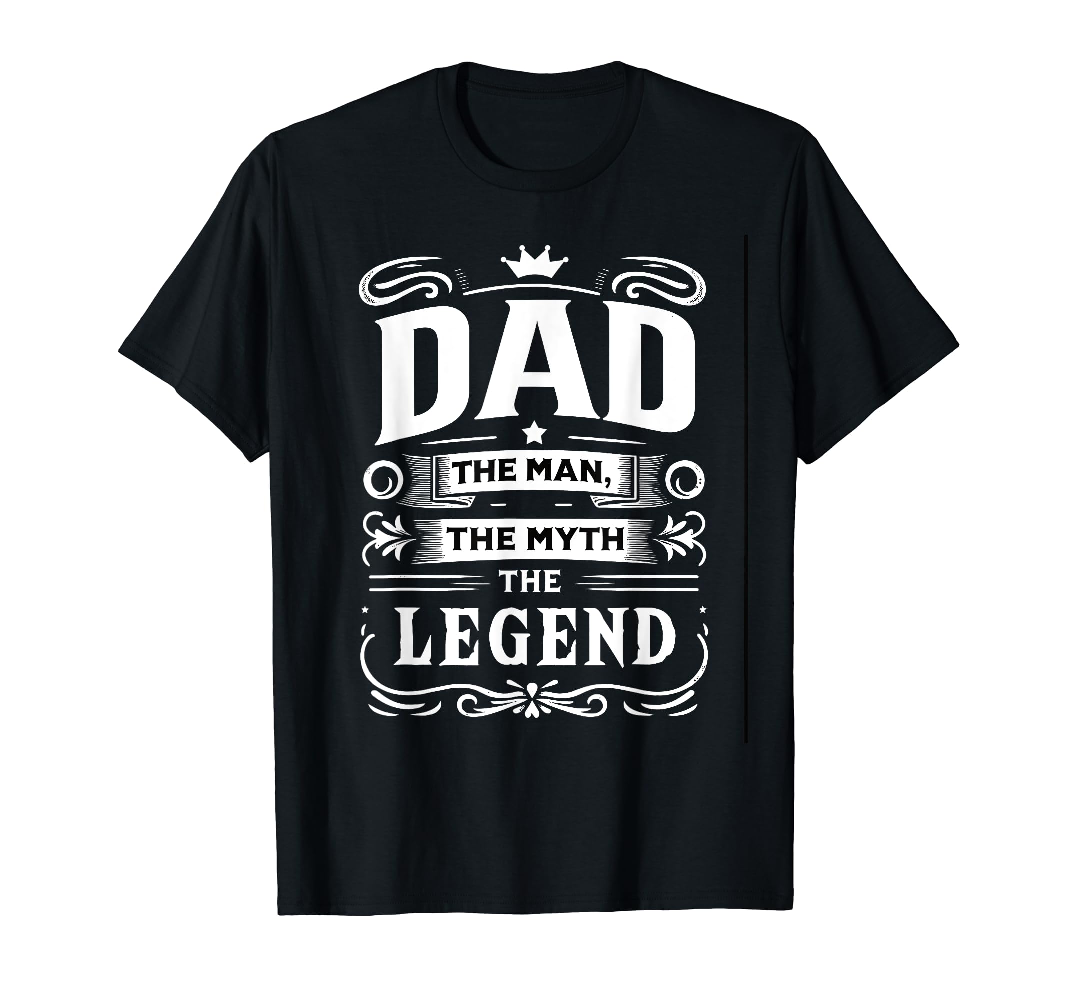 Best Dad Fathers Day Dad Myth Legend T-Shirt - Trendy Graphic for Adults - T-Shirt, Sweatshirt, Hoodie