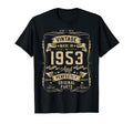 1953 73Yr 73Rd Birthday Gifts 73 T-Shirt - Custom Art Print Men Women - T-Shirt, Sweatshirt, Hoodie