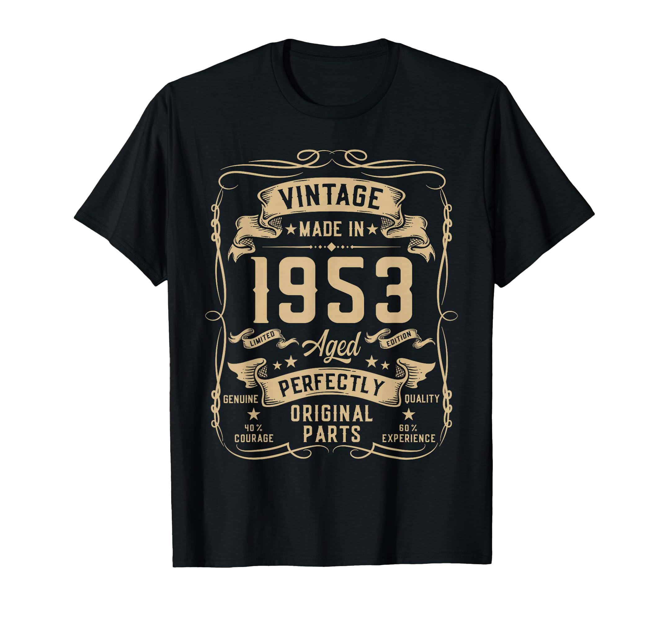 1953 73Yr 73Rd Birthday Gifts 73 T-Shirt - Custom Art Print Men Women - T-Shirt, Sweatshirt, Hoodie