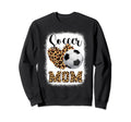 Funny Soccer Mom Leopard Family Sweatshirt - Minimalist Print Men Women - T-Shirt, Sweatshirt, Hoodie