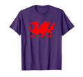 Red Dragon Wales Welsh Flag Soccer T-Shirt - Trendy Graphic Unisex - T-Shirt, Sweatshirt, Hoodie