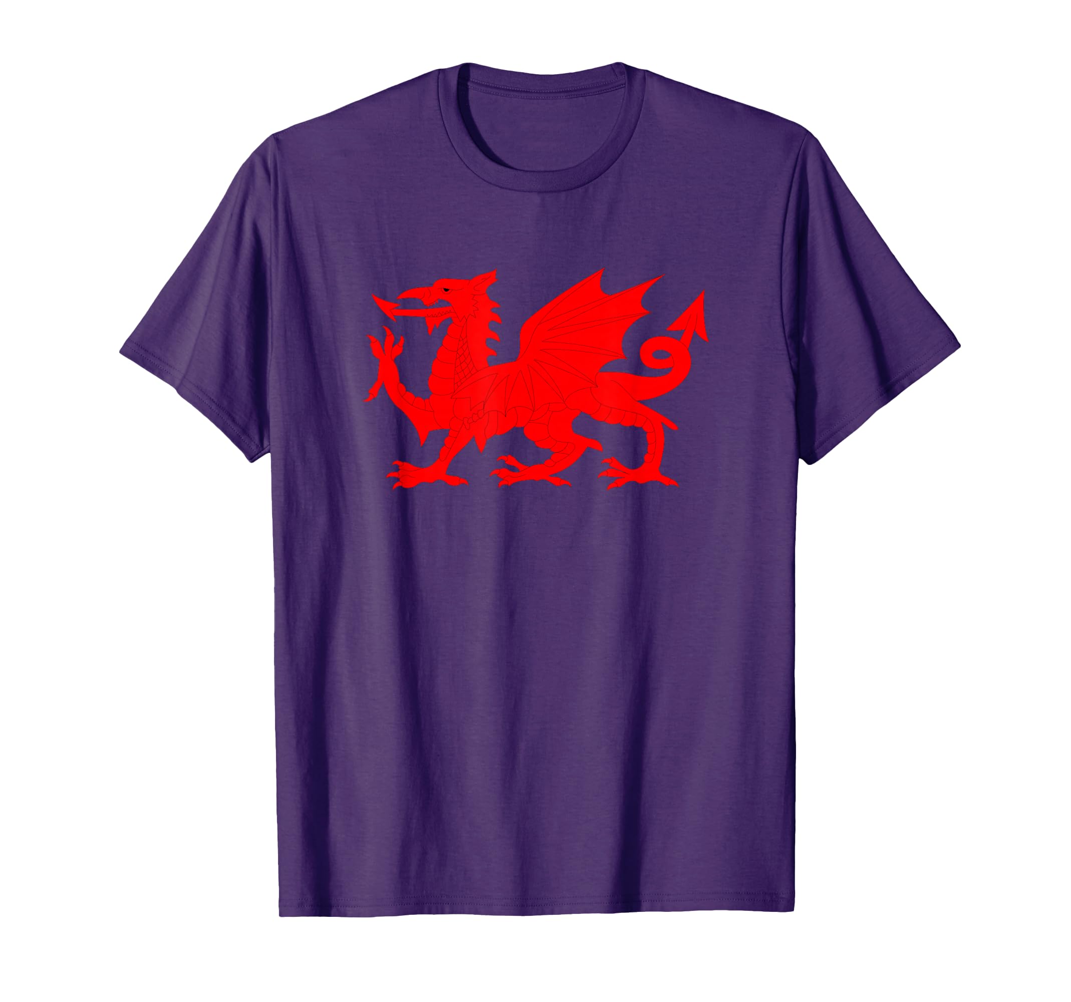 Red Dragon Wales Welsh Flag Soccer T-Shirt - Trendy Graphic Unisex - T-Shirt, Sweatshirt, Hoodie