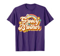 Groovy Brother Family Birthday T-Shirt - Casual Everyday Wear Men Women - T-Shirt, Sweatshirt, Hoodie
