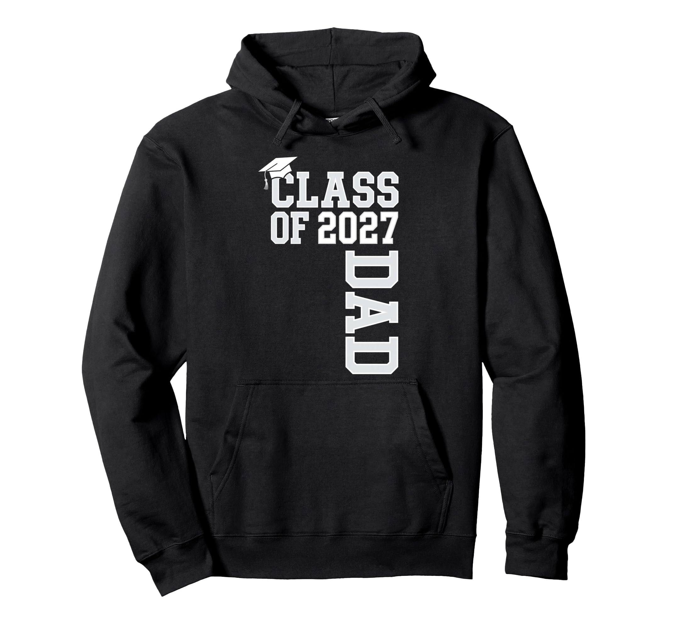 Senior Graduation School Class 2027 Hoodie - Fun Novelty Design for Adults - T-Shirt, Sweatshirt, Hoodie