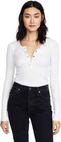 Women's Thermal Forever Henley Top, White, XX-Small - Adult & Kids T-Shirts, Sweatshirts & Hoodies apparel design preview 1