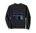 Year 2016 Gift Birthday Mom Dad Sweatshirt - Novelty Apparel for Adults - T-Shirt, Sweatshirt, Hoodie