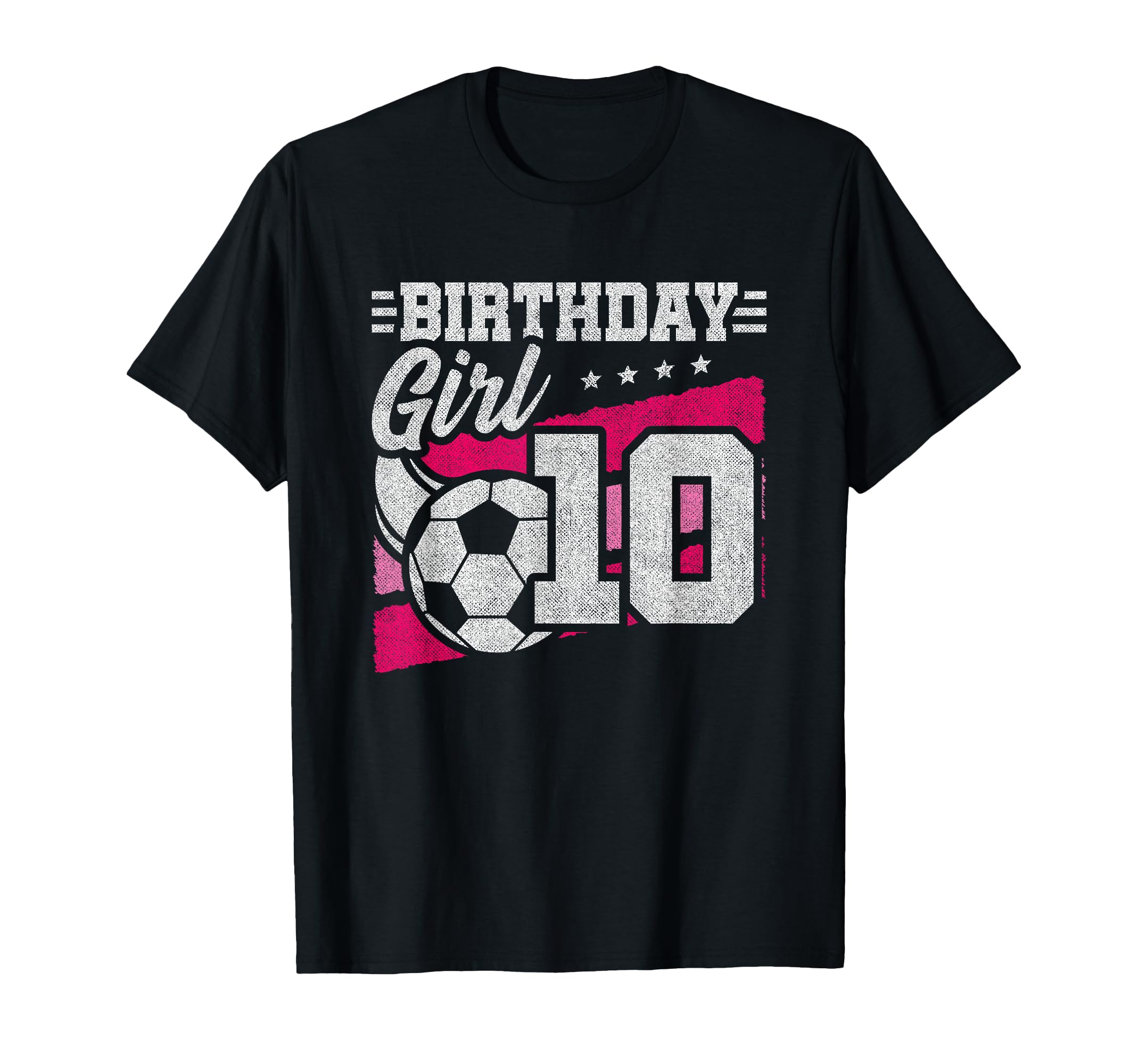 10 Year Old Soccer Birthday 10Th T-Shirt - Minimalist Print for Adults - T-Shirt, Sweatshirt, Hoodie