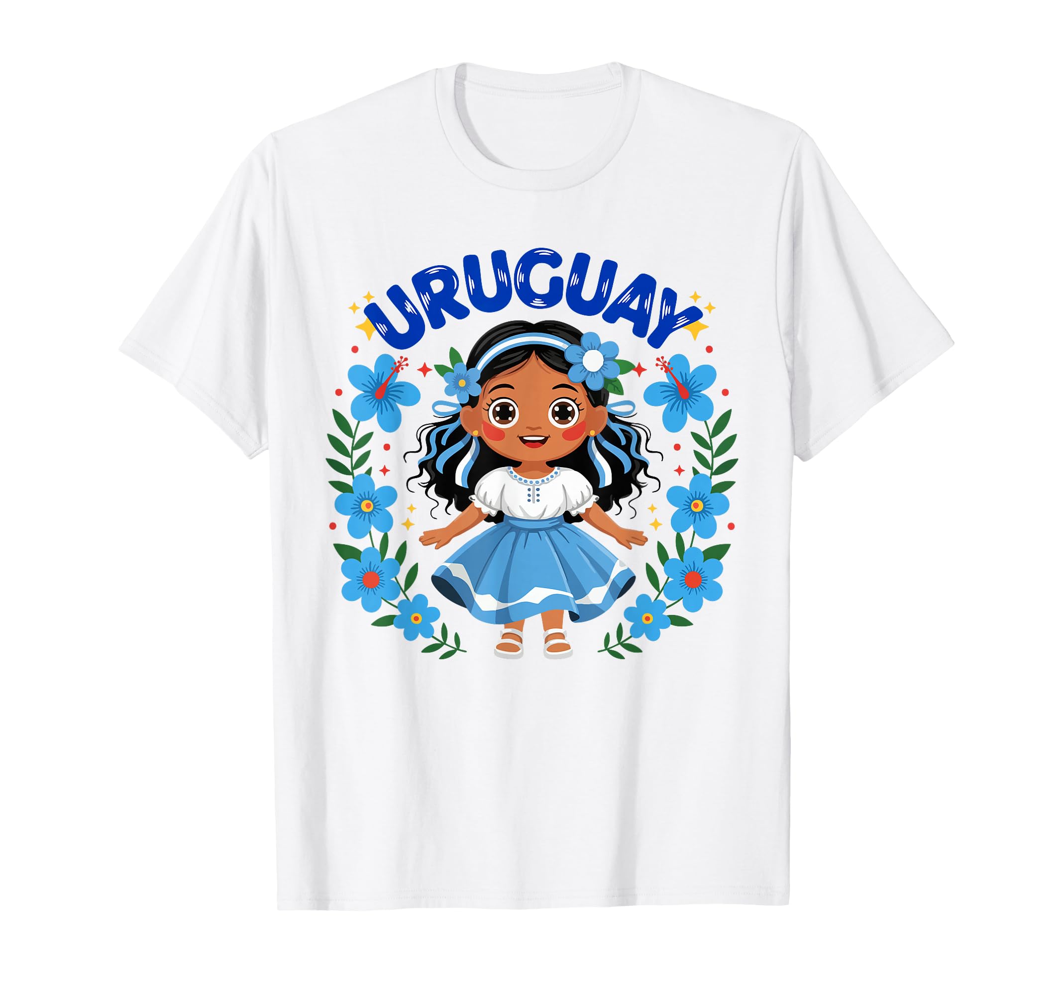 Uruguay Uruguayan Traditional Dress T-Shirt - Graphic Print for Adults - T-Shirt, Sweatshirt, Hoodie