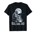 Reel Dad Bigfoot Fisherman Fishing Lover T-Shirt - Minimalist Print Unisex - T-Shirt, Sweatshirt, Hoodie