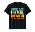 Stepfather Funny Stepdad Bonus Dad T-Shirt - Minimalist Print Men Women - T-Shirt, Sweatshirt, Hoodie