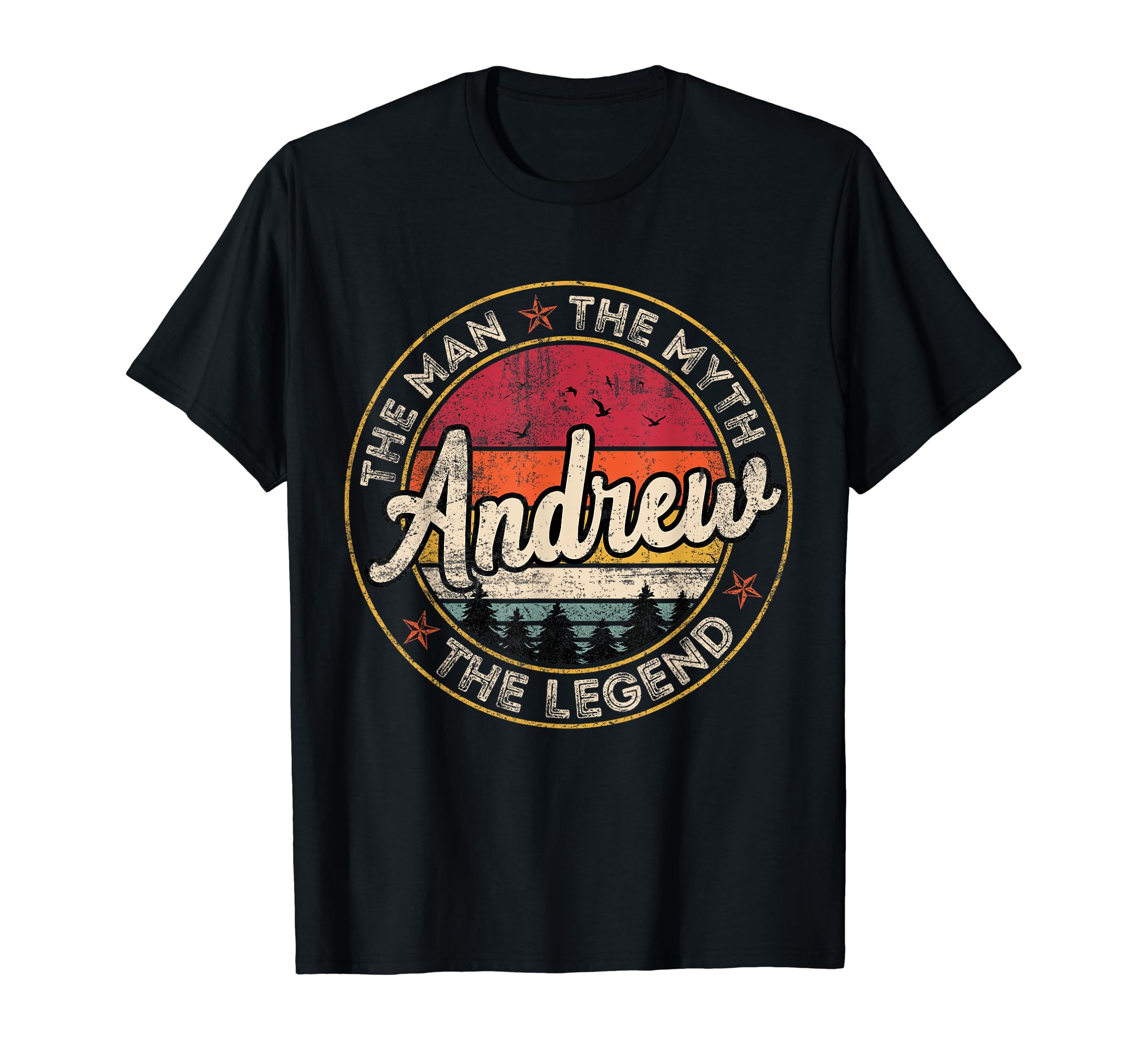 Andrew Myth Legend Personalized Name T-Shirt - Unique Graphic for Adults - T-Shirt, Sweatshirt, Hoodie