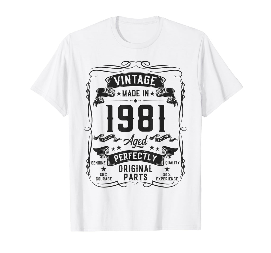 1981 45Yr 45Th Birthday Gifts 45 Years Old T-Shirt - Unique Graphic Unisex - T-Shirt, Sweatshirt, Hoodie