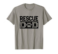 Rescue Dad Dog Doggie Foster T-Shirt - Fun Novelty Design for Adults - T-Shirt, Sweatshirt, Hoodie
