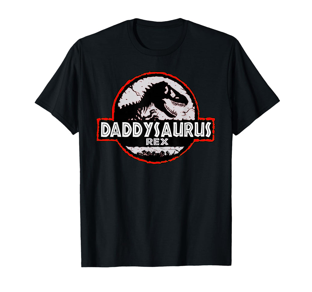 Dinosaur Daddysaurus Rex Father Day Dad T-Shirt - Custom Art Print Unisex - T-Shirt, Sweatshirt, Hoodie
