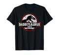 Dinosaur Daddysaurus Rex Father Day Dad T-Shirt - Custom Art Print Unisex - T-Shirt, Sweatshirt, Hoodie
