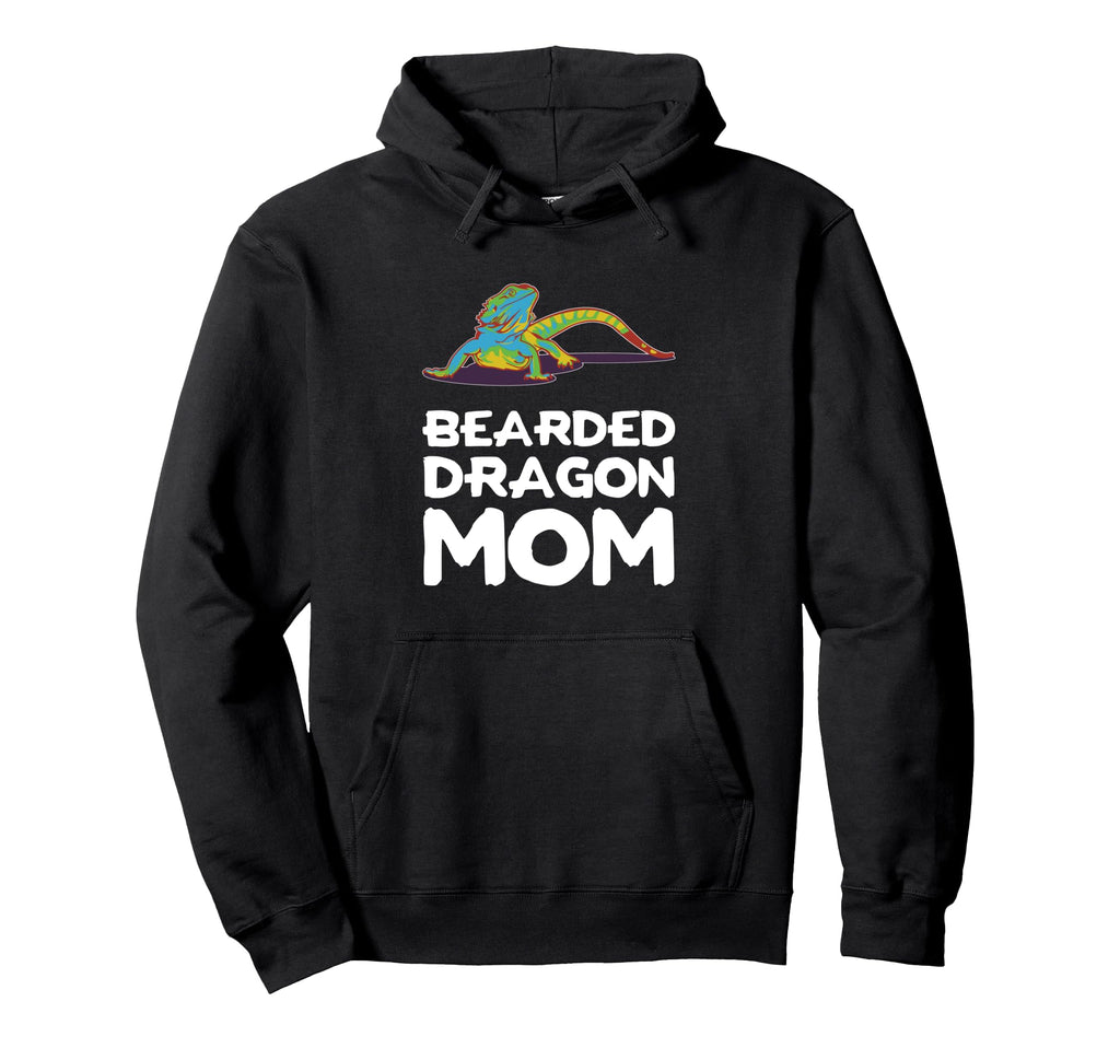 Bearded Dragon Mom Beardie Mother Hoodie - Minimalist Print for Adults - T-Shirt, Sweatshirt, Hoodie