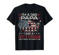 Im Dad Papa And Veteran Funny Dad T-Shirt - Custom Art Print for Adults - T-Shirt, Sweatshirt, Hoodie