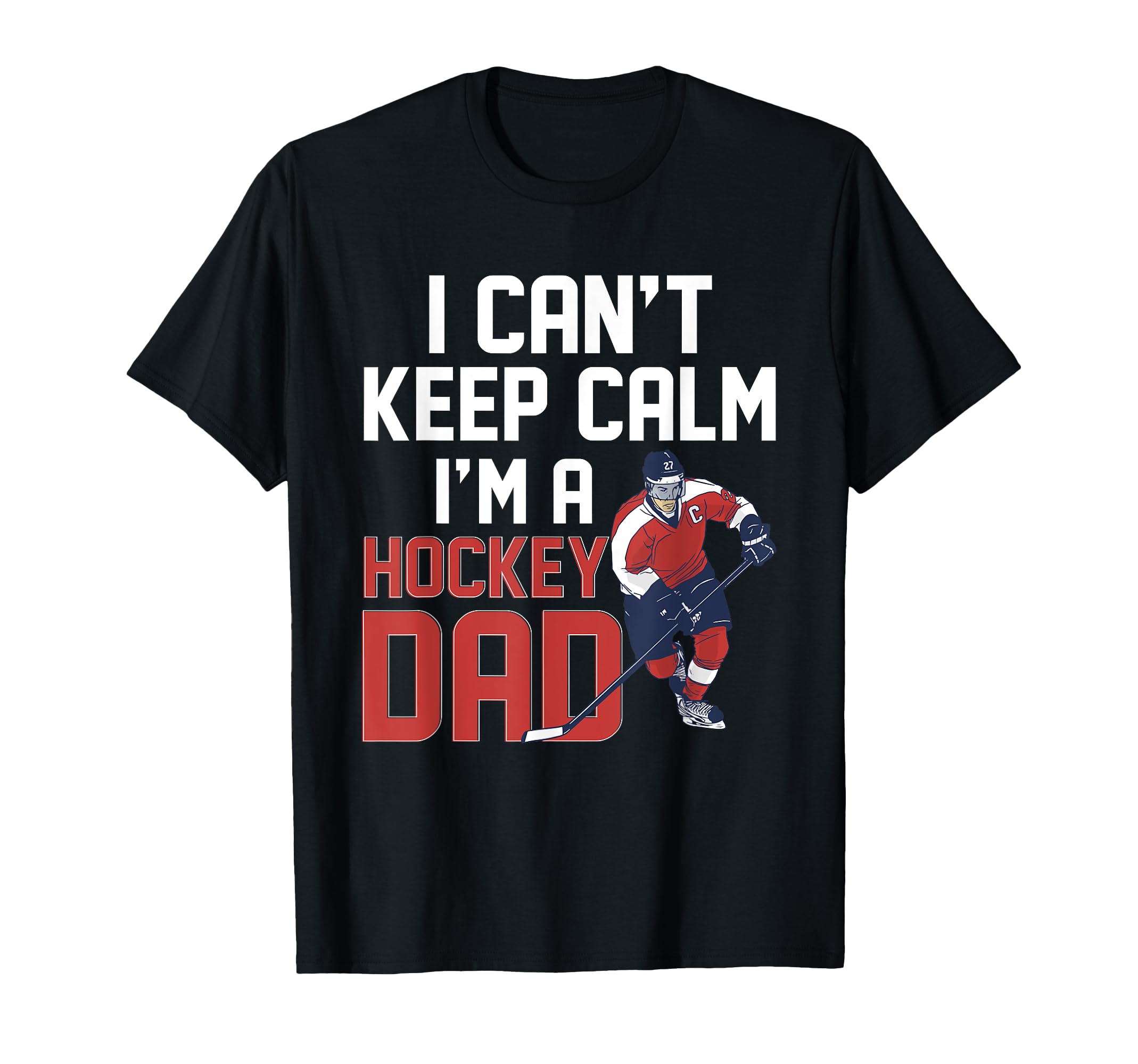 Hockey Dad Gift Sweatshirt - Fun Novelty Design Men Women - T-Shirt, Sweatshirt, Hoodie