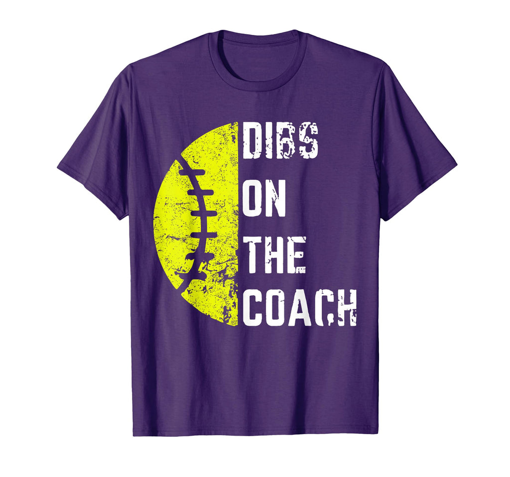 Dibs Coach Funny Softball Wife T-Shirt - Casual Everyday Wear for Adults - T-Shirt, Sweatshirt, Hoodie